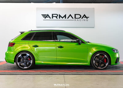 Audi RS3 | Total covering Hexis Wasabi Green