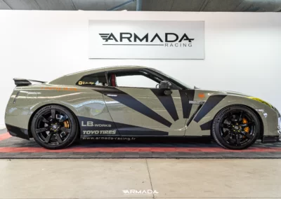 Nissan GTR R35 | Total covering sauce Godzilla